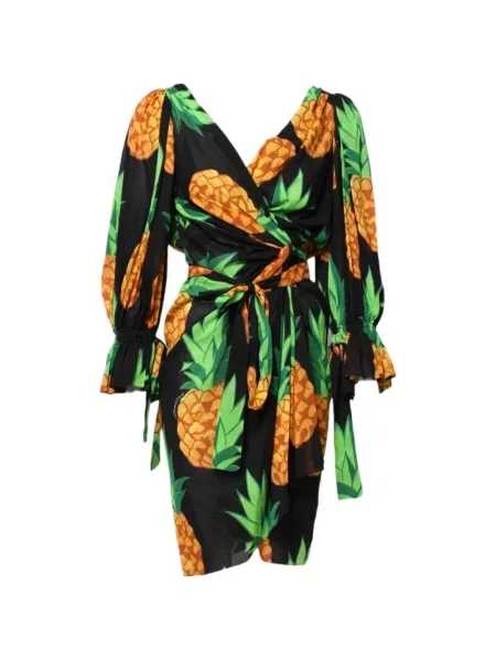 Rochie mini Dolce & Gabbana cu imagine negru