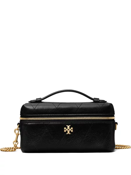 Matlasat geantă Tory Burch negru