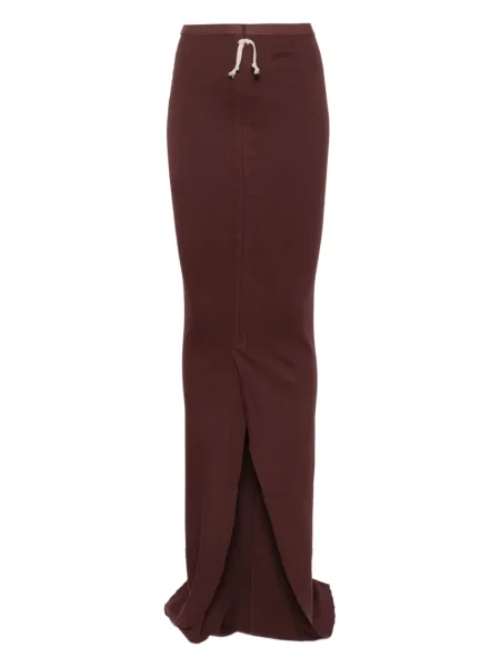 Fustă Rick Owens Drkshdw maro