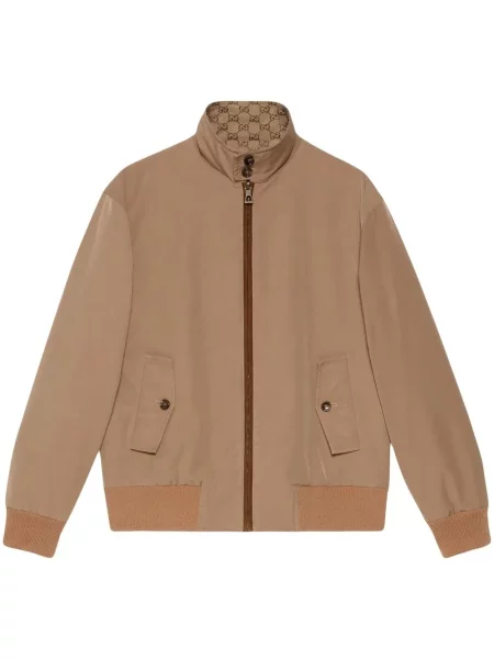 Reversibil geacă Gucci din canvas