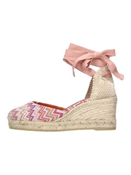 Espadryle Missoni na koturnie