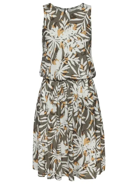 VIVANCE Večerna obleka / zelena bež