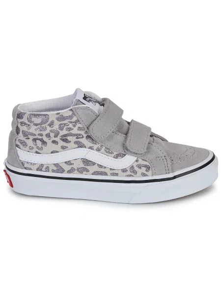 Členkové topánky Vans sivá