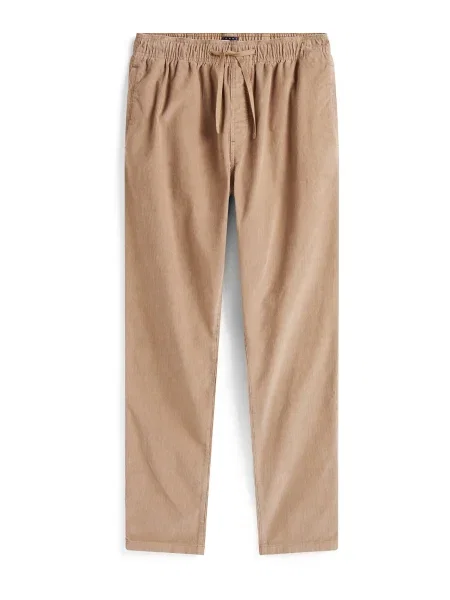 Tommy Jeans Pantaloni ISAAC taupe gri
