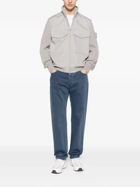 Geacă Stone Island cu strasuri gri