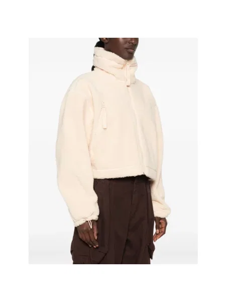 Bluza sportowa Adidas By Stella Mccartney typu teddy beżowa