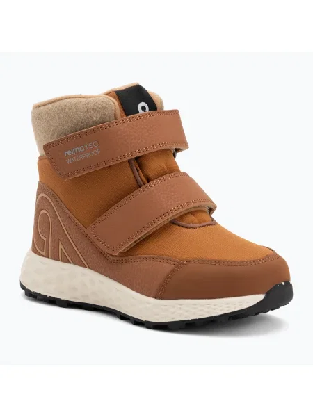 Gyerek hótaposó Reima Hallava cinnamon brown. Méret: 24 EU barna