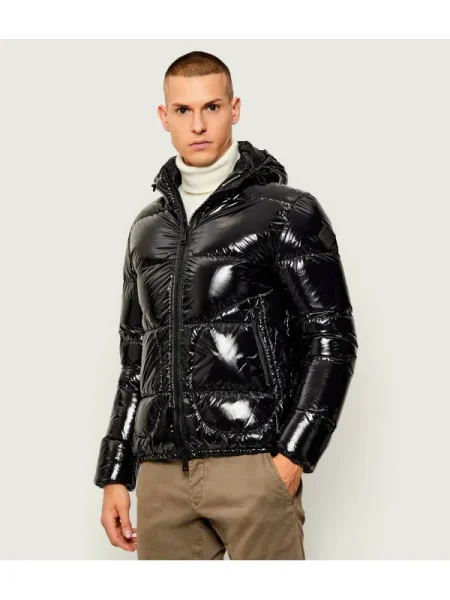Herno Geacă de puf negru