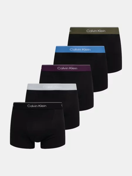 Calvin Klein Underwear boxeralsó férfi elasztánnal csomag fekete