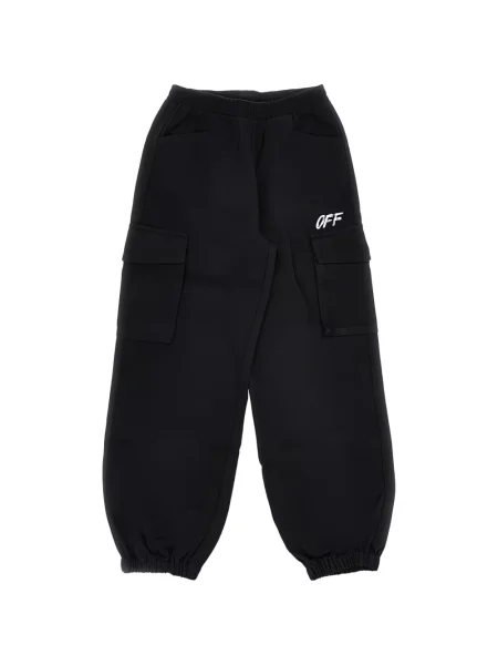 Spodnie dziecięce Off-white białe