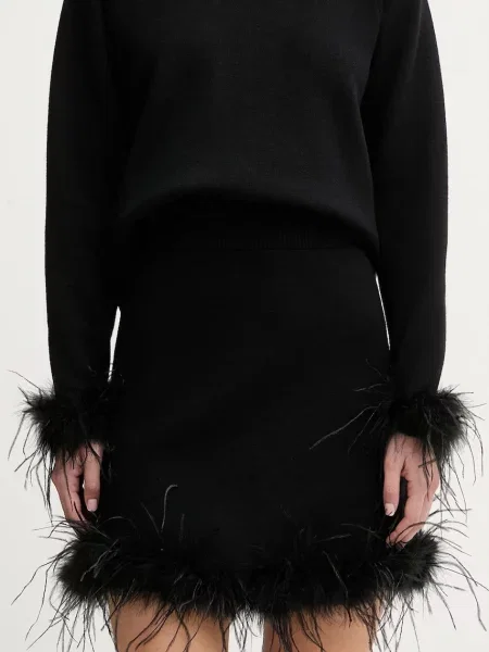 Never Fully Dressed fustă mini evazați negru