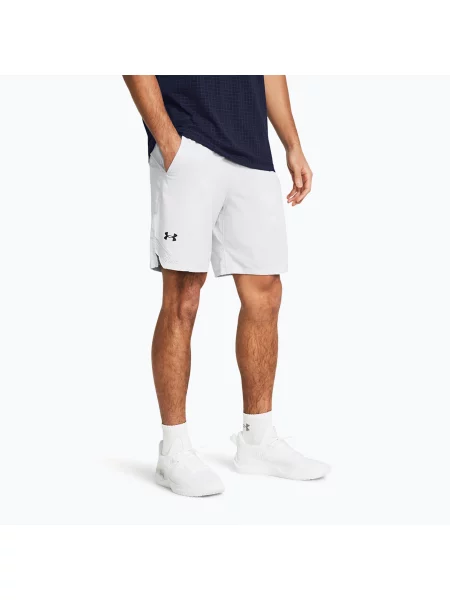Tréninkové šortky Under Armour Ua Vanish Woven halo gray/black černé