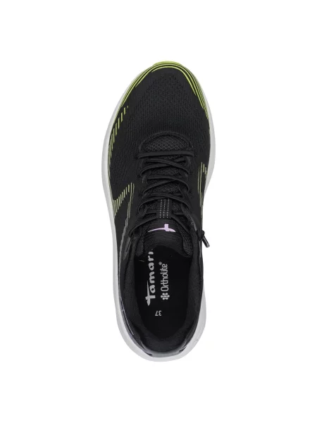 Sneakerși Tamaris negru