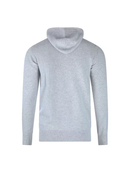 Sweter Eleventy z kaszmiru szary