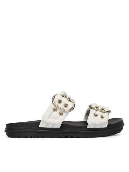 Šľapky EMU Australia Bondi Buckle biela