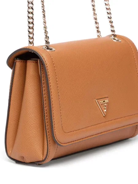 Rucsac Guess cu autograf maro