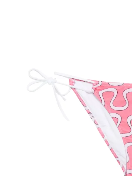 Raštuotas bikini Pucci rožinė