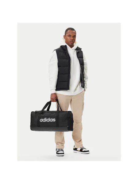 Adidas Geantă Linear Duffel Medium negru