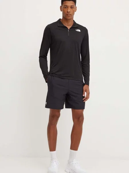 The North Face bluza sportowa gładka czarny