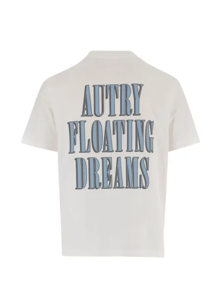 Tricou Autry scurt alb