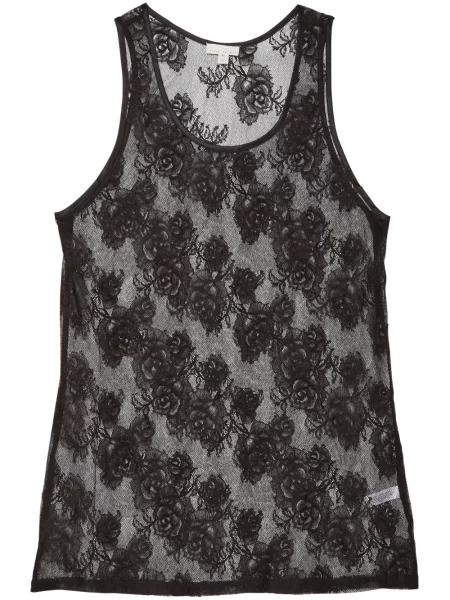 Top Fleur Du Mal din dantelă negru