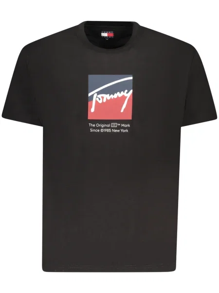 Tricou Tommy Hilfiger cu imagine negru