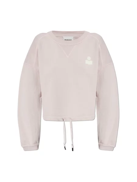 Bluza Marant Etoile o skróconej długości różowa