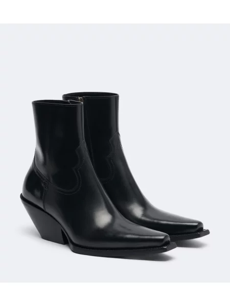 Členkové čižmy Saint Laurent čierna