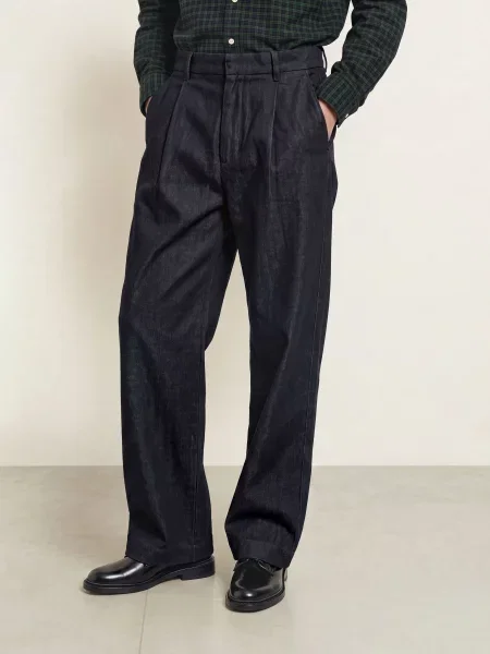Džíny Kay Relaxed Fit raw indigo