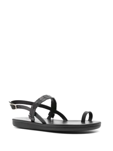 Sandale Ancient Greek Sandals din piele negru