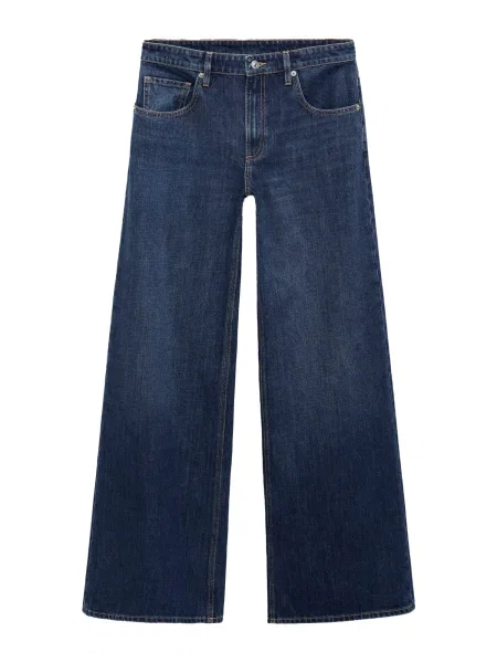 MANGO Džínsy ANNIE tmavomodrá