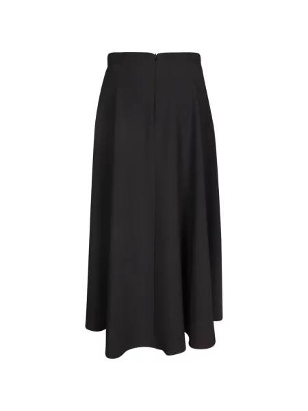 Fusta maxi Blanca Vita cu talie înaltă negru