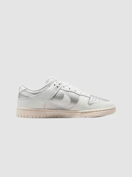 Кросівки повсякденні NIKE Dunk Low Next Nature білий/сірий штучна шкіра/текстиль білі