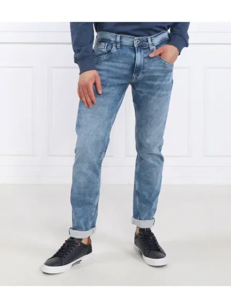 Pepe Jeans London Blugi TRACK albastru