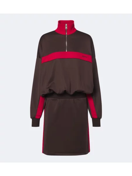 Rochie Coperni din jerseu maro