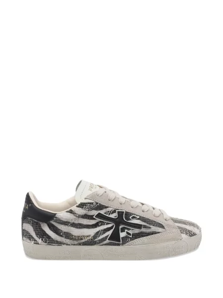 Sneakerși Premiata cu imagine cu model zebră