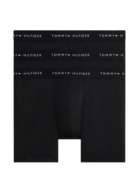 Boxeri Tommy Hilfiger cu autograf negru