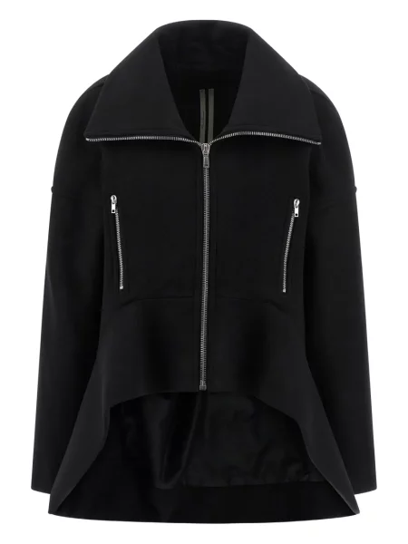 Palton Rick Owens de lână negru