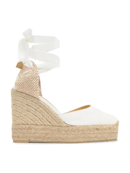 Espadryle Castañer białe