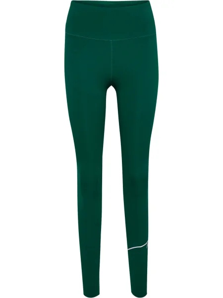 Hummel Pantaloni sport Court verde închis alb