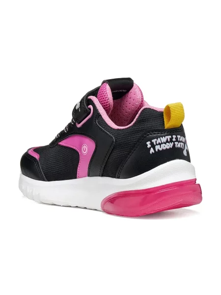 Geox CIBERDRON Looney Tunes маратонки за деца черно