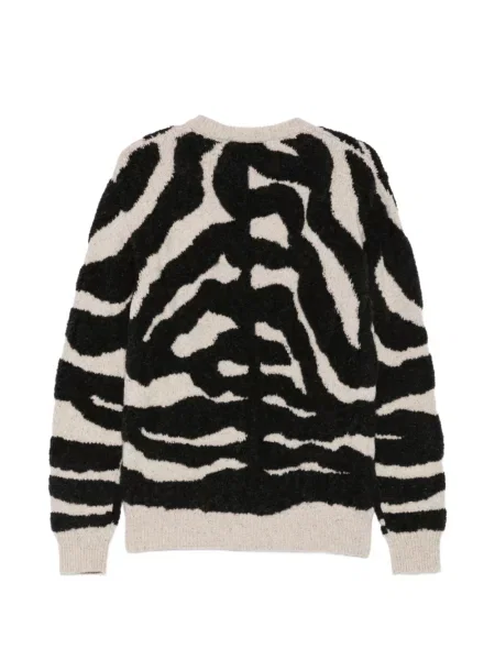 Pulover Moschino cu dungi de tigru