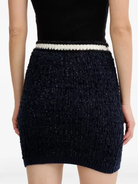 Fusta mini Guess albastru