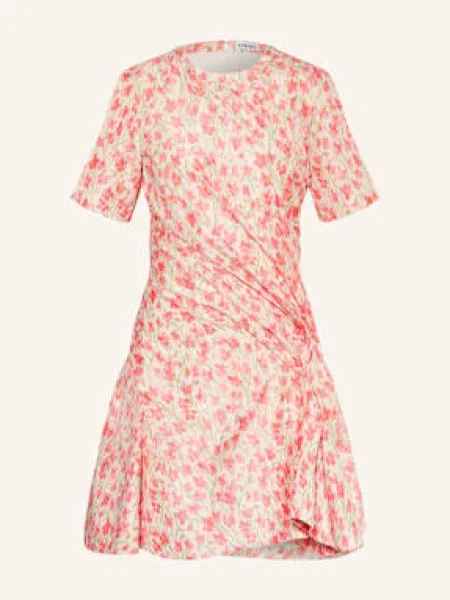 Loewe Sukienka Koktajlowa Z Dodatkiem Jedwabiu rosa biała