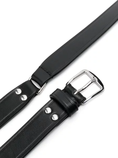 Curea Ann Demeulemeester din piele negru