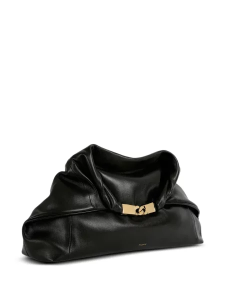 Geantă Balmain din piele negru