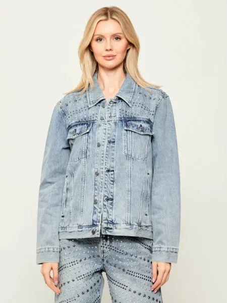 One Teaspoon Geacă de blug BIRTHDAY TRUCKER | Relaxed fit albastru