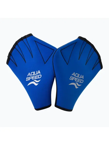 Plavecké rukavice AQUA-SPEED Plavecké rukavice modré