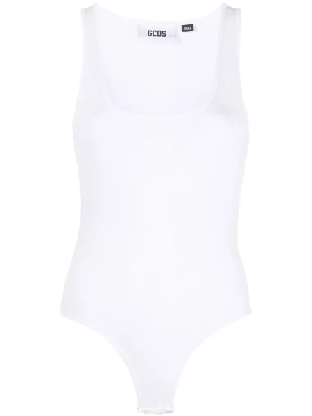 Body Gcds fără mâneci cu imagine alb