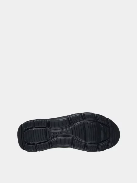Кожаные ботинки Skechers черные